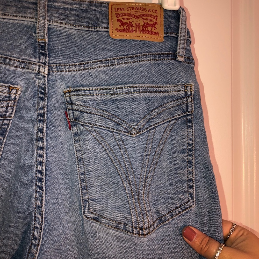 Levi’s high waisted skinny jeans
